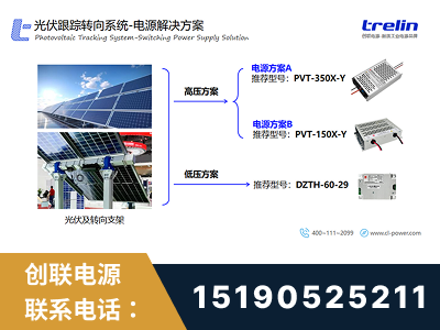 射洪-光伏跟踪转向系统-电源解决方案